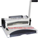 NanBo EC8702 Factory Cheapest Price Manual Punch Electric Bind Plastic Single Spiral Binding Machine thumbnail-2