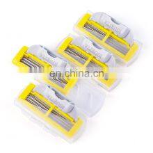 4 Replace Cartridges For Men Razor No Disposable Shaving Blades Razor Manufacture Wholesale Price Quality Germany Blade GF-0267 thumbnail-4