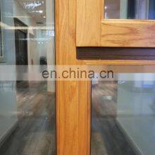 Usa Swing Open Style And Aluminium Frame Wood Window With Triple Tempered Glazed thumbnail-3