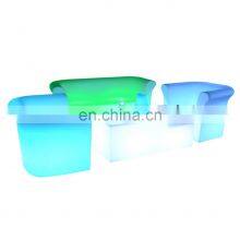 Plastic Waterproof Led Chair Lighting Party Led Illuminated Furniture Hot-sale Led Cube/led Sofa/bar Stools thumbnail-5