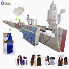 Leading Manufacturer for China Pet/PP Synthetic Human Wig Hair Filament Fiber Drawing Machine thumbnail-1