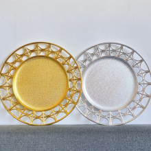 Nordic-Style Round Dinner Plate Creative Dried Fruit Plate Plastic Tableware White Food Container Western Dishes Steak Dinnerware thumbnail-2