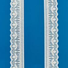 Lace Stretchy Lace Ribbon Elastic Trim Fabric With Floral Pattern for Bridal Wedding Decorations Sewing DIY Making and DIY Crafts thumbnail-3