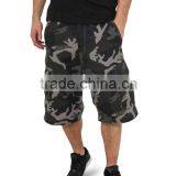 Custom Wholesale Mens Camo Printed Cargo Shorts thumbnail-2