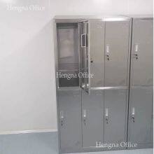 304 Stainless Steel Lockers With Ventilated Doors&Easy-to-Sanitize Surface, 1800x900mm for Food Processing Factory & Cold Storage Facilities-SS5489 thumbnail-2