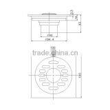 Favorable Price High Quality Lavatory Floor Sink Drain Waste Gate Fitting (J8008-D) thumbnail-2