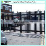 1800mm High "w" Profile Powder Coated Steel Palisade Fencing thumbnail-6