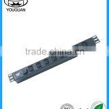 1U IEC 8 Ways Type Hot Selling PDU Socket With Indicator Light