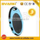 2016 New Technology Factory Price Waterproof Solar Power Bank USB Portable Mobile Solar Power Bank 5000 Mah for Mobile Phones