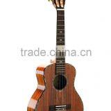 High Quality 26" Tenor All Solid Koa Ukulele thumbnail-1