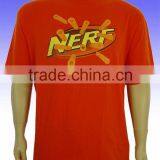 Printing Plain Cotton Red Short Sleeve T-shirt Made in China thumbnail-5