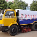 Dongfeng road cleaning sweeper truck, vacuum sweeper truck