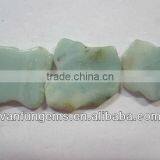 Amazonite Agate Slice Long Drill thumbnail-1