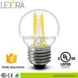 Passed CE RoHS UL G45 4W Dimmable Bulb Led Light Filament Epistar All Glass Body thumbnail-4
