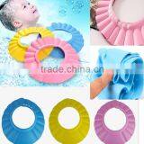 Kids Shampoo Bath Bathing Hat Children Shower Cap Baby Wash Hair Shield Hats Soft Adjustable thumbnail-5