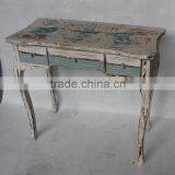 Antique White Computer Desk for Two Computers