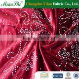 Online Sale Elastic Two-colored Polyester Velour With Diamond Fabric