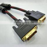 Manufactuer Supplier Nylon Braided Dvi Cable for Gameplayer Monitor thumbnail-2