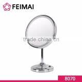 High Quality Free Standing Magnifying Cosmetic Makeup Mirrors with Led Lights