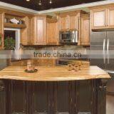 Solid Wood Walnut Kitchen Cabinets thumbnail-1