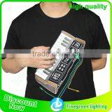 Sound Active el T-shirt/el Flashing T-shirt/custom Light up el T-shirt thumbnail-4