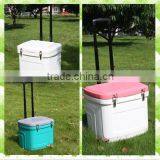 SCC 24L Wheeled Plastic Cooler Cart thumbnail-1