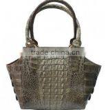 Crocodile Leather Handbag SCRH-035 thumbnail-2