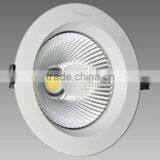 Anti-glare Led Indoor Lighting Matt White Finish Dimmable Recessed Led Ceiling Light