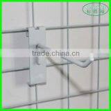 Hot Sale Supermarket White Display Metal Hook for Grid