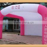 New design large clear inflatable dome car tent for party