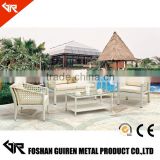 GR-R610004 High quality aluminum SGS glass garden cheap wholesale outdoor furniture                        
                                                Quality Choice