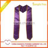 Hot Sell Graduation Stole with Trimming