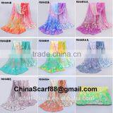 Wholesale Chiffon Silk Scarf thumbnail-6
