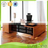 Sunshine Office Furniture Hot Sale Lastest Boss/Office Director/CEO Use Wooden Office Table Boss Executive Desk Design Photos thumbnail-3