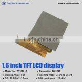 1.6 Inch Sunlight Readable Tft Lcd Screen Transflective LCD for Mobile Device-TF16001A