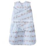 100% Cotton Adjustable Baby Swaddle Newborn Baby Muslin Blanket thumbnail-3