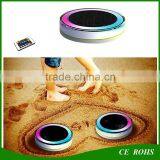 Novel Design Remote Control Swimming Pool RGB Solar LED Light With Seven Color Changing