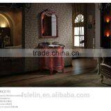 High End Classical Solidwood Bathroom Furniture Wash Basin Vanities LS-FT80 thumbnail-1