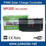 10A 20A Solar Charge Controller Price Cheap 12V 24V Auto With USB and LCD PWM Charging thumbnail-6