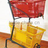 Supermarket Handing Basket Trolley