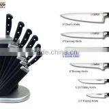 Plastic Three Rivet Handle 7Pcs Classic Royal Kitchen Knife Set thumbnail-1