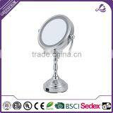 Electric Table Stand Led Cosmetic Mirror With Lights