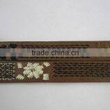 2.0 cm Widthe Brown High Quanlity PU Fashion Embroidered Belt for Girls thumbnail-3