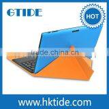 Leather Fashionable Case With Pogo Pin Docking Keyboard for Windows Tablet thumbnail-2