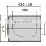 Hot Sale Square Seat Cover With Slow Close Hinges thumbnail-4