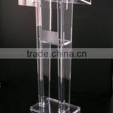 High quality clear plexiglass desktop lectern