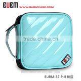 Fashion Blue 32 Capacity PU Leather Cover CD Case DVD Case Car Disc Case thumbnail-2