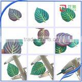 Leaves Shape Stone Rhinestone Accessories ,Resin Cabochon Gemstone ,Garment Gemstone,can Make 2holes thumbnail-1