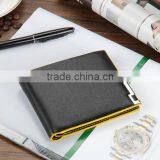 Online Shooping High Quality Money Clip Leather Mens Wallet Brand Baellerry thumbnail-4