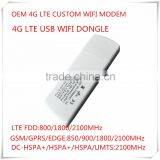 Unlocked New Original OEM 150Mbps 4G LTE Customized USB WIFI Modem and 4G LTE WIFI Dongle,Same as HUAWEI E8372 thumbnail-3